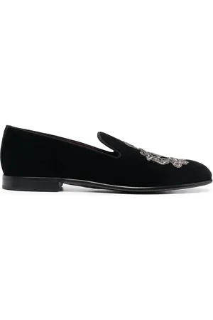 Dolce & Gabbana Leonardo embroidered slippers