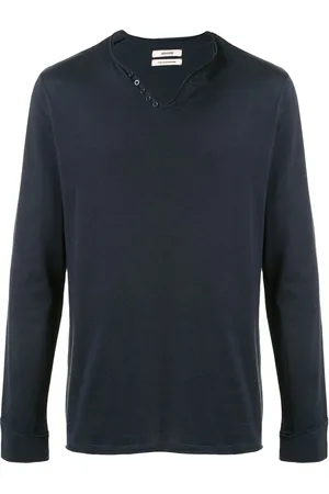 Zadig & Voltaire V-neck long-sleeve T-shirt