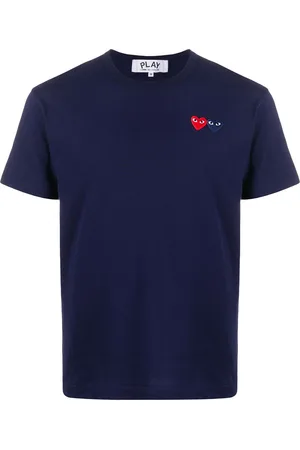 Comme des Garçons Heart patch short sleeve T-shirt