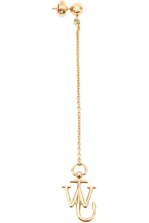 J.W.Anderson Logo-detail drop earring