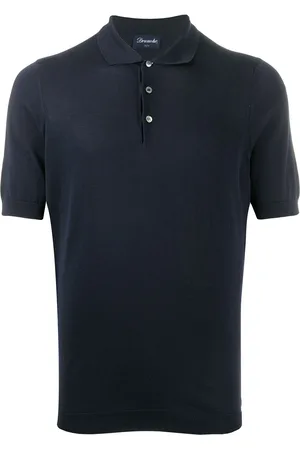 DRUMOHR Plain short-sleeved polo shirt