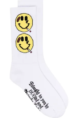Natasha Zinko Smiley knit socks
