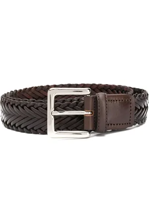 Scarosso Braided buckled belt
