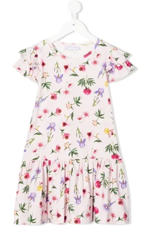 MONNALISA Floral print ruffle dress