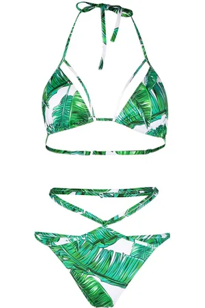 Noire Swimwear Jungle-print Isla bikini