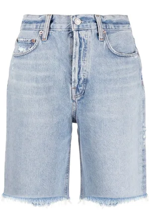 AGOLDE High-rise knee-length jeans