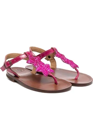 PèPè Star-detail leather sandals