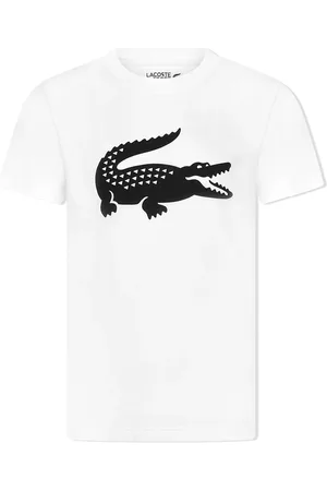 Lacoste Logo print crew-neck T-shirt