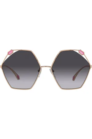 Bvlgari Gemstone geometric-frame sunglasses