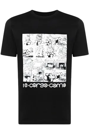 10 CORSO COMO Graphic print short-sleeved T-shirt