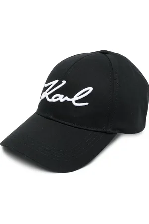 Karl Lagerfeld Signature organic-cotton baseball cap