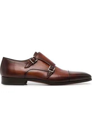 Magnanni Double-buckle monk shoes