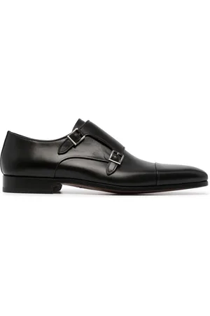 Magnanni Double-buckle monk shoes