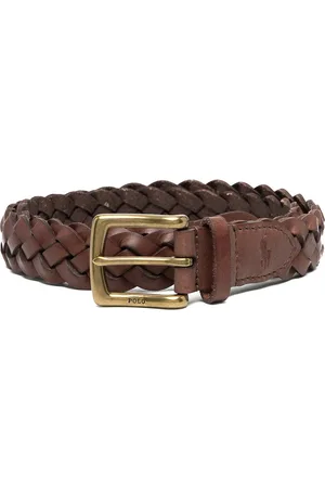 Ralph Lauren Vegan leather braided belt