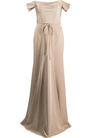 Marchesa Notte Rimini off-shoulder dress