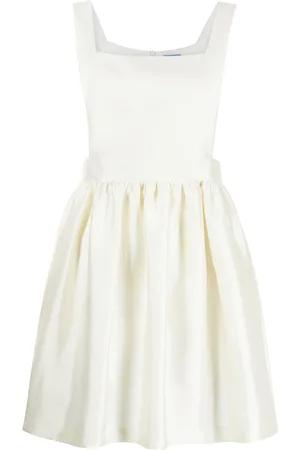 Macgraw Sleeveless flared mini dress