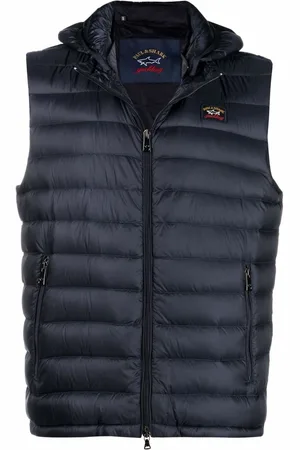 Paul & Shark Detachable-hood ultralight vest