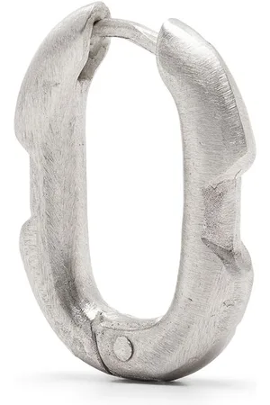 PARTS OF FOUR Deco matte sterling single earring