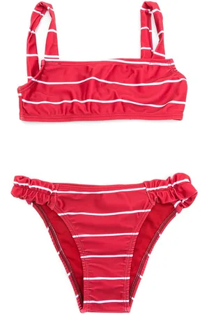 AMIR SLAMA Striped bikini set