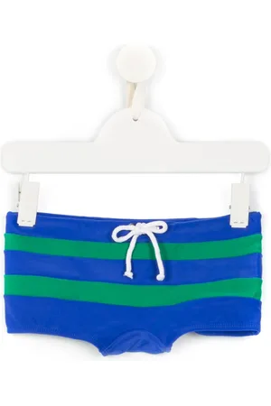 AMIR SLAMA Striped swim trunks