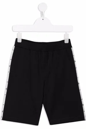 Emporio Armani Logo tape track shorts