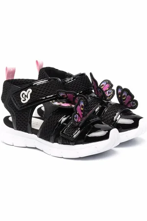 SOPHIA WEBSTER Butterfly-embellished mesh sandals