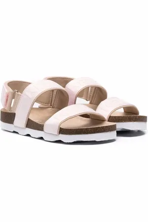 Kenzo Logo-print double strap sandals