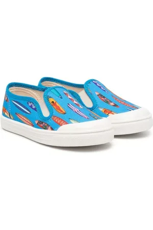 PèPè Dinosaur print slip-on sneakers