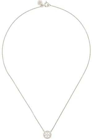 Tory Burch Miller Double T crystal necklace