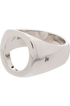 TOM WOOD Sterling oval open ring