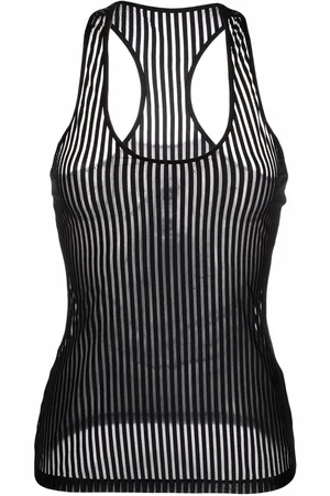 MAISON CLOSE Bande à Part striped tank top