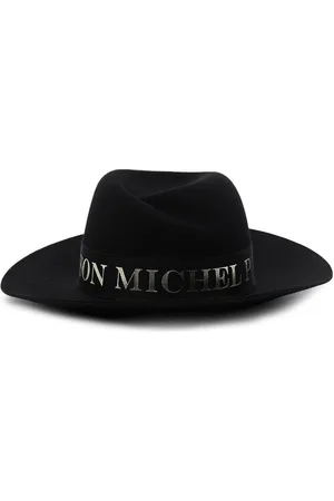 Le Mont St Michel Virginie logo-tape fedora hat