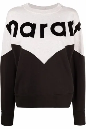 Marant Etoile Houston two-tone sweatshirt