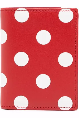 Comme des Garçons Polka dot-print cardholder