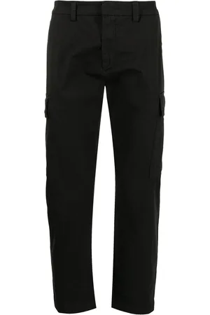 Iceberg Pressed-crease stretch-cotton tailored trousers