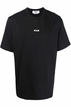 Msgm Logo-print cotton T-shirt