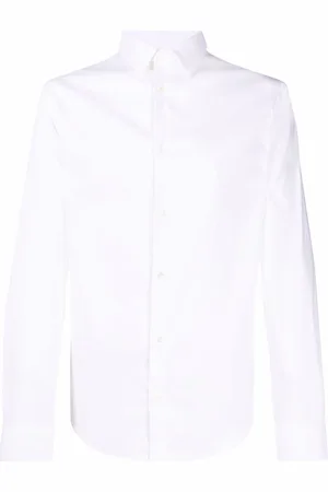 Emporio Armani Logo-patch longsleeved shirt