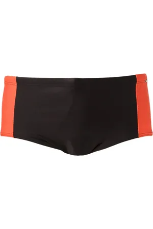 AMIR SLAMA Panelled swimming trunks