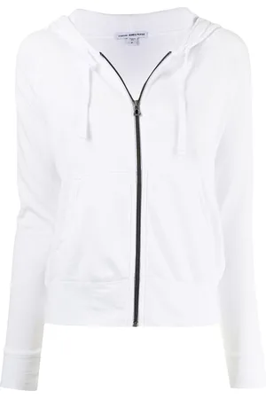 James Perse Zipped drawstring hoodie
