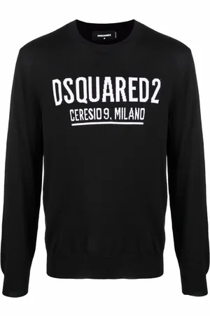 Dsquared2 Logo intarsia-knit jumper