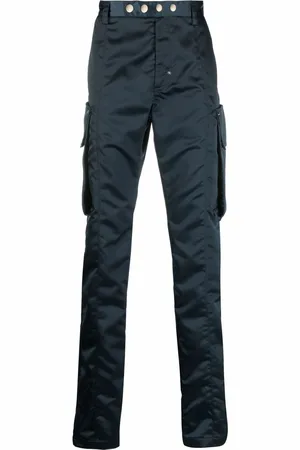 1017 ALYX 9SM High-shine slim-cut trousers