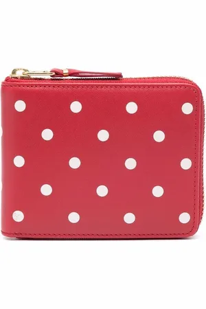 Comme des Garçons Polka-dot compact wallet
