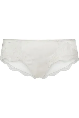 Dolce & Gabbana Lace-detail satin briefs