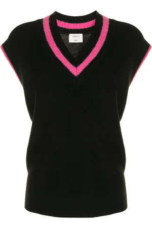 Onefifteen Contrast-border knitted vest