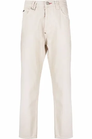 Philipp Plein Iconic carrot-cut jeans