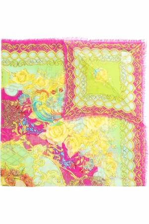 Philipp Plein Baroque pattern-print scarf