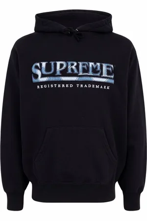 Supreme Denim Logo hoodie