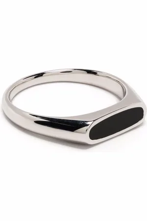 TOM WOOD Mario onyx ring