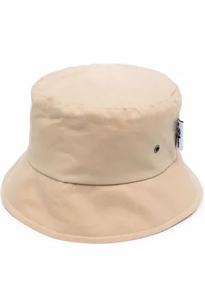 MACKINTOSH Waxed cotton bucket hat