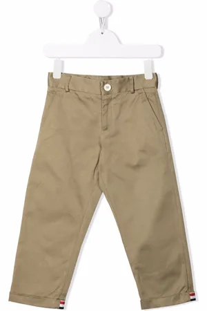 Thom Browne RWB trim chino trousers